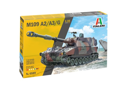 [ ITA-6589 ] Italeri M109 A2/A3/G Paladin Rubber Tracks 1/35