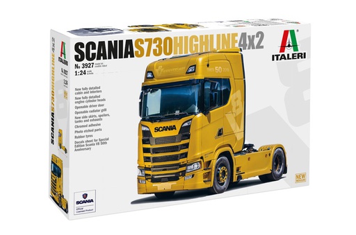 [ ITA-3927 ] Italeri Scania S730 Highline 4x2 1/24