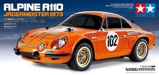 [ T58708 ] Tamiya Alpine A110 Jägermeister 1973  1/10  M-06