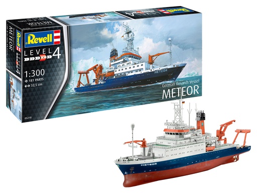 [ RE05218 ] Revell German Resarch Vessel Meteor 1/300