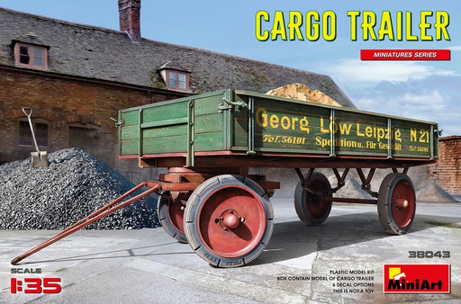 [ MINIART38043 ] Miniart Cargo Trailer 1/35