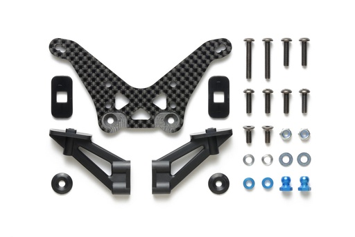 [ T22061 ] Tamiya TD4/TD2 Carbon damper stay (rear)