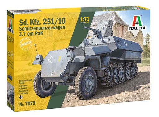 [ ITA-7079 ] Italeri Sd.Kfz. 251/10 1/72