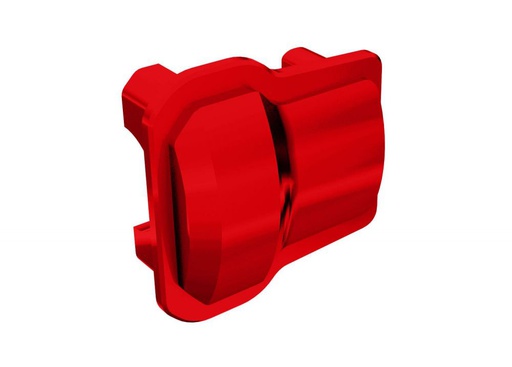 [ TRX-9738-RED ] Traxxas Differential cover, front or rear (red) (2) - trx9738-red