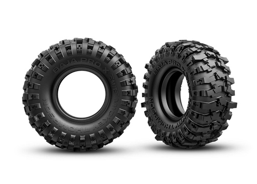 [ TRX-9782 ] Traxxas Tires, Mickey Thompson Baja Pro X 2.2x1.0 (2) - trx9782