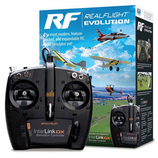 [ RFL2000 ] RealFlight Evolution RC Flight Sim + InterLink