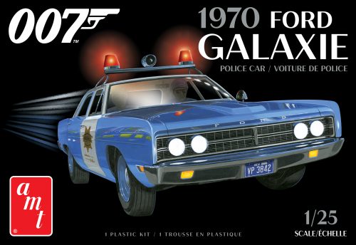 [ AMT1172M ] AMT 1970 Ford Galaxie Police Car 1/25
