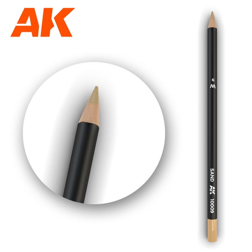 [ AK10009 ] Ak-interactive Weathering pencils Watercolor Pencil Sand