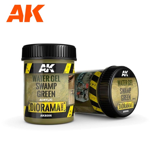 [ AK8006 ] Ak-interactive Dioramas WATER GEL SWAMP GREEN EFFECTS - 250ml (Acrylic)