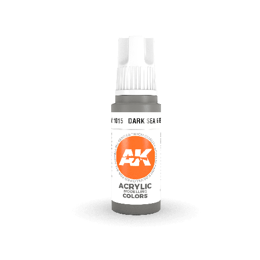 [ AK11015 ] Ak-interactive Acrylics 3GEN Dark Sea Grey 17ml