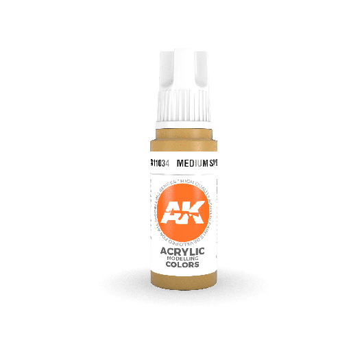 [ AK11034 ] Ak-interactive Acrylics 3GEN Medium Sand 17ml