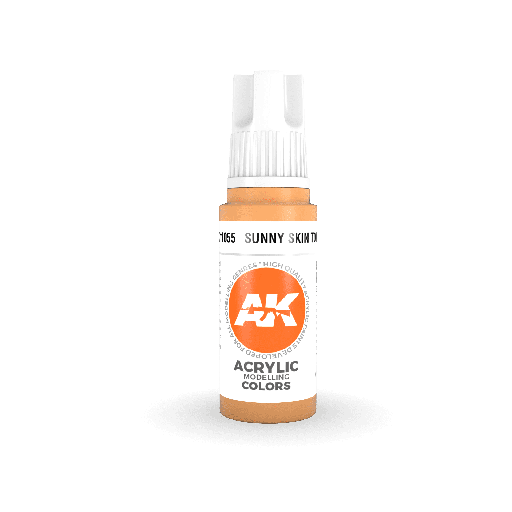 [ AK11055 ] Ak-interactive Acrylics 3GEN Sunny Skin Tone 17ml