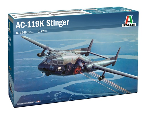 [ ITA-1468 ] Italeri AC-119K Stinger 1/72