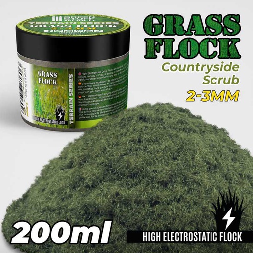 [ GSW11145 ] Green Stuff World Statische Grasvlok 2-3mm - COUNTRYSIDE SCRUB - 200 ml