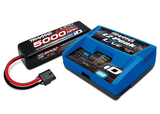 [ TRX-2996 ] Traxxas 4S combo set (1x2889X 14.8V lipo &amp; 1X2971G ID charger)