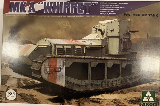 [ TAKOM2025 ] Takom MK A &quot;Whippet&quot; 1/35