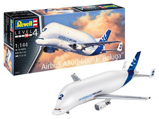 [ RE03817 ] Revell Airbus A300-600ST Beluga 1/144