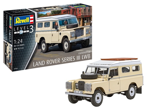 [ RE07056 ] Revell Land Rover Series III LWB 1/24