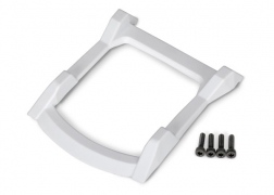 [ TRX-6728A ] Traxxas Skid plate, roof (body) (white)/ 3x12 CS (4) - TRX6728a