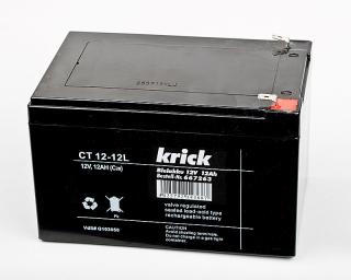 [ KR667263 ] Krick Loodakku; Loodbatterij 12V - 12 Ah