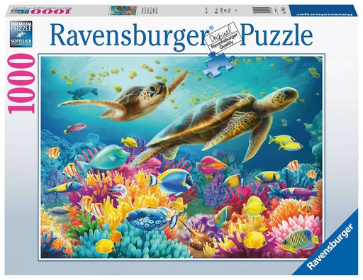[ RAV5773 ] Ravensburger puzzel Blauwe onderwaterwereld (1000 stukjes)