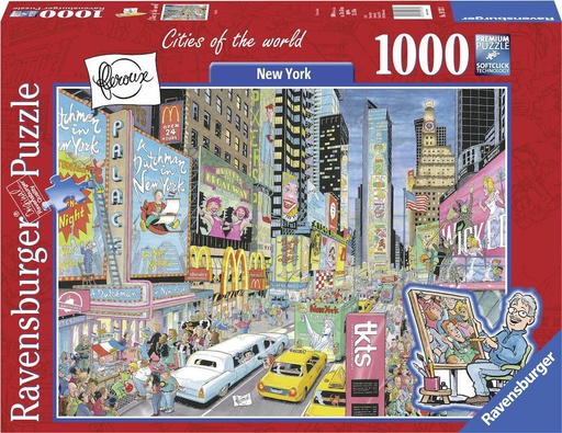 [ RAV197323 ] Ravensburger puzzel Fleroux New York (1000 stukjes)