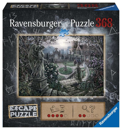 [ RAV172788 ] Ravensburger Escape puzzel Midnight in the Garden (368 stukjes)