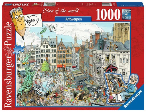 [ RAV171446 ] Ravensburger puzzel Fleroux Antwerpen (1000 stukjes)