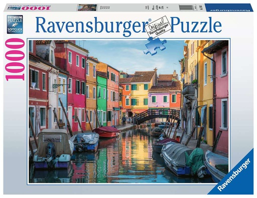 [ RAV173921 ] Ravensburger puzzel Burano, Italië (1000 stukjes)
