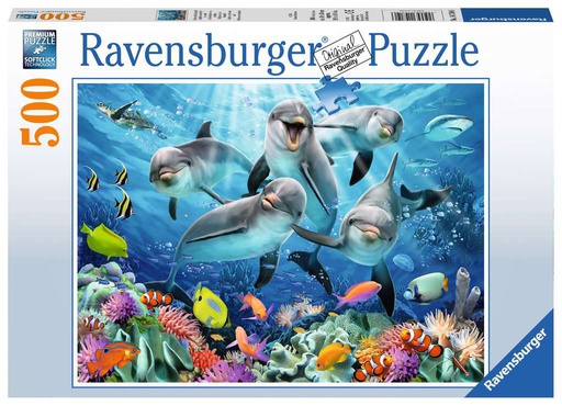 [ RAV2000 ] Ravensburger Dolfijnen in het koraalrif (500stukjes)