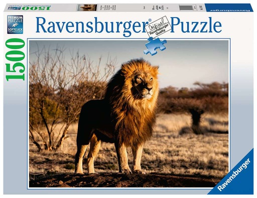 [ RAV171071 ] Ravensburger puzzel De Leeuw. De koning der beesten (1500 stukjes)