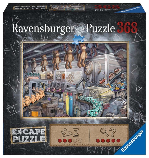 [ RAV165315 ] Ravensburger puzzel escape The Toy Factory (368 stukjes)