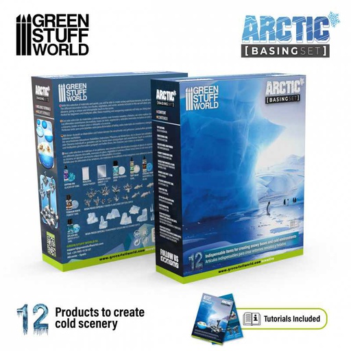 [ GSW11638 ] Green Stuff World Basing Set Arctic