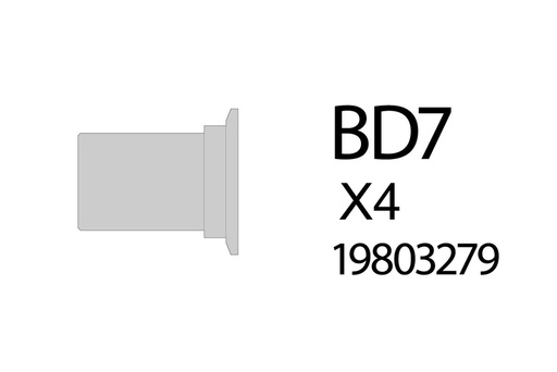 [ T9803279 ] Tamiya King pin TC-01