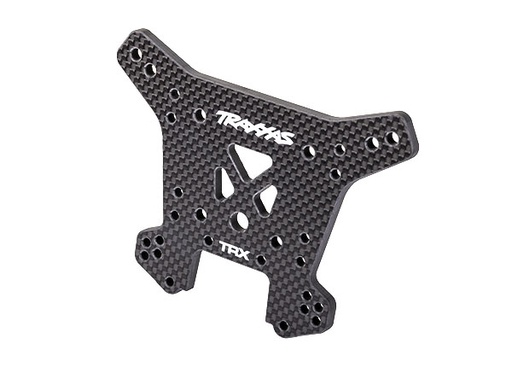 [ TRX-9641 ] Traxxas Shock tower, rear, 5mm (carbon fiber) (fits Sledge®) - trx9641