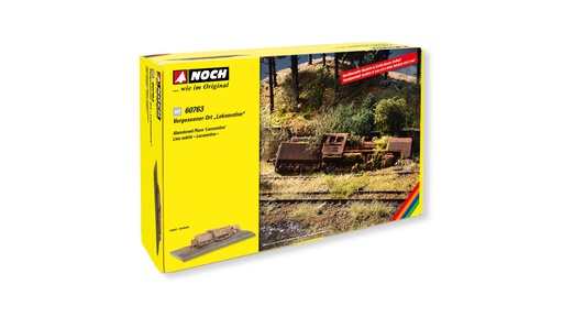 [ NO60763 ] Noch Vergeten plaats &quot;Locomotief&quot; 1/87