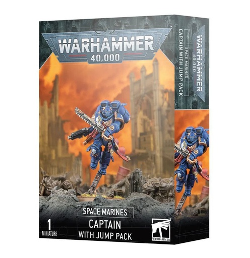 [ GW48-17 ] SPACE MARINES: CAPTAIN WITH JUMP PACK