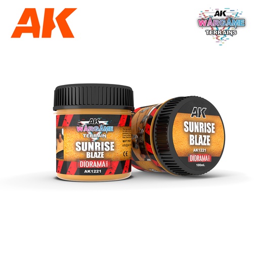 [ AK1221 ] Ak-interactive SUNRISE BLAZE – WARGAME TERRAINS – 100ML