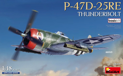 [ MINIART48009 ] Miniart P-47D-25RE Thunderbolt 1/48