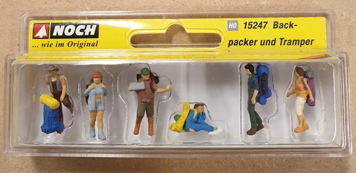 [ NO15247 ] Backpackers en Lifters 1/87 (HO)