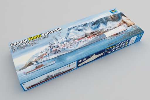 [ TRU05359 ] Trumpeter German Tirpitz Battleship 1/350