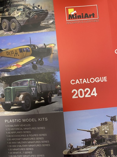 [ MINIART55024 ] Kataloog  - catalogus Miniart 2024