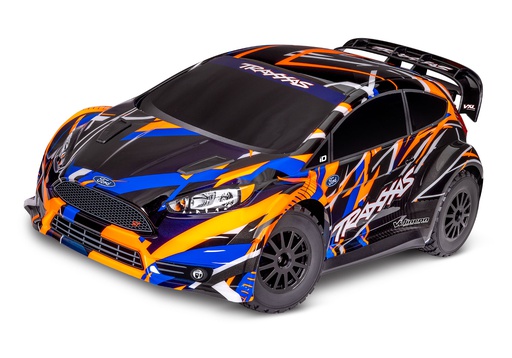 [ TRX-74276-4ORNG ] Traxxas Ford Fiesta ST rally VXL orange - TRX74276-4ORNG