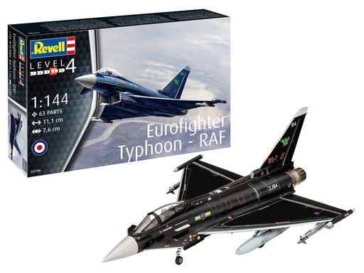 [ RE03796 ] Revell Eurofighter Typhoon - RAF 1/144
