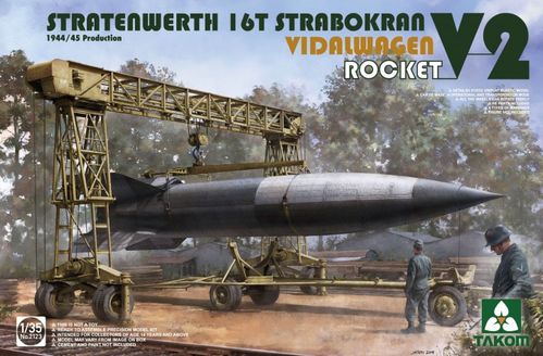 [ TAKOM2123 ]  Takom 16T strabokran vidalwagen V2 Rocket 1944-1945 1/35
