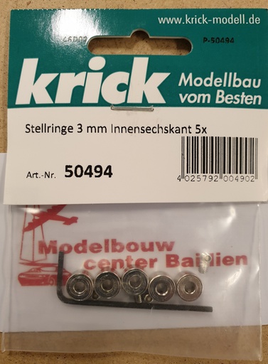 [ KR50494 ] Stelringen 3mm (5st)