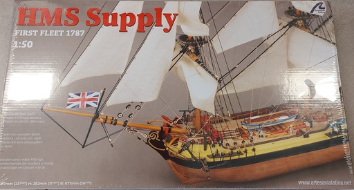 [ AL22420 ] Artesania Latina HMS Supply 1/50  2024