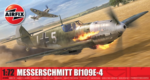 [ AIRA01008B ] Airfix Messerschmitt Bf109E-4 1/72