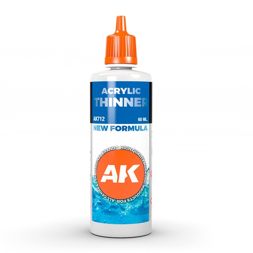 [ AK712 ] Ak-Interactive Acrylic thinner 60ml