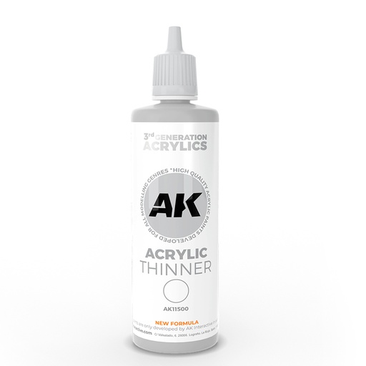 [ AK11500 ] Ak-Interactive 3Gen Acrylic Thinner 100ml